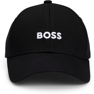 BOSS Mens Bold Center Logo Twill Cap(Black Grease)