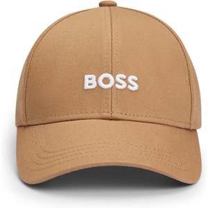 BOSS Mens Bold Center Logo Twill Cap(Camel)