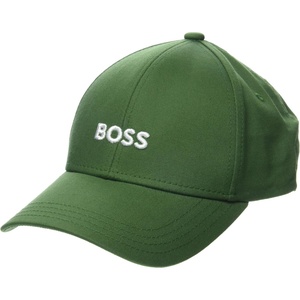 BOSS Mens Bold Center Logo Twill Cap(Gander Green)