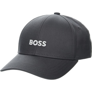 BOSS Mens Bold Center Logo Twill Cap(Magnet Grey)