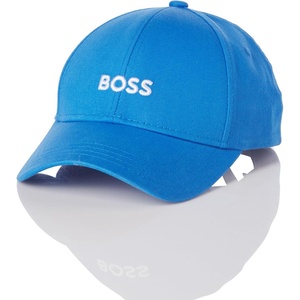 BOSS Mens Bold Center Logo Twill Cap(Pitstop Blue)