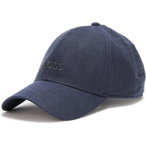 BOSS Mens Bold Center Logo Twill Cap(Premium Blue)