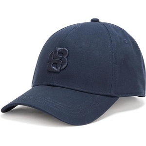 BOSS Mens Bold Center Logo Twill Cap(Premium Navy)
