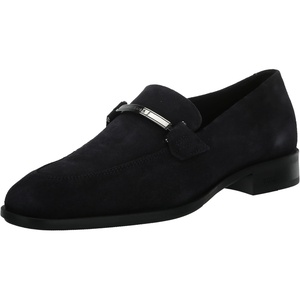 BOSS Men’s Colby Smooth Suede Loafer(Midnight Navy)