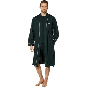 BOSS Men’s Cotton Kimono Robe(Chive Green)
