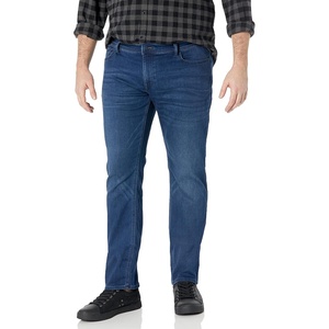 BOSS Men’s Delaware Slim Fit Stretch Jeans(Bright Wash Blue)