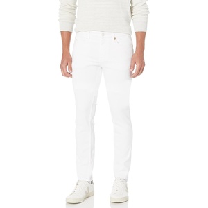 BOSS Men’s Delaware Slim Fit Stretch Jeans(Cloud White)