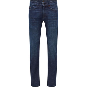 BOSS Men’s Delaware Slim Fit Stretch Jeans(Dark Blue)