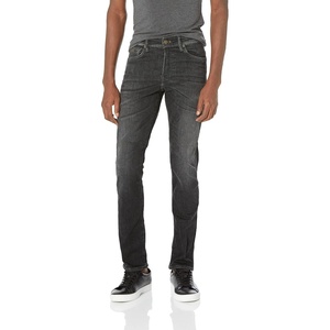 BOSS Men’s Delaware Slim Fit Stretch Jeans(Dark Cement Grey)