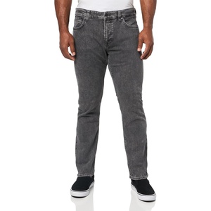 BOSS Men’s Delaware Slim Fit Stretch Jeans(Grey Ash)