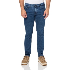 BOSS Men’s Delaware Slim Fit Stretch Jeans(Night Indigo)