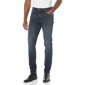BOSS Men’s Delaware Slim Fit Stretch Jeans(True Dark Blue)