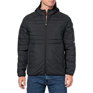 BOSS Men’s Lightweight Hooded Puffer Jacket(Night)