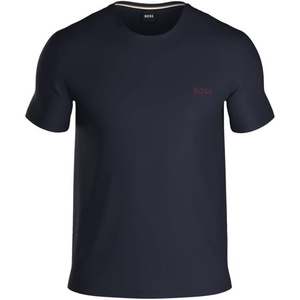 BOSS Mens Mix&Match Crewneck Cotton Lounge T-Shirt(Oxford Blue)
