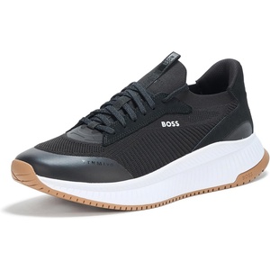 BOSS Men’s Modern Knit Structure Running Sneaker(Lava Rock)
