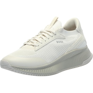 BOSS Men’s Modern Knit Structure Running Sneaker(Natural Oat)