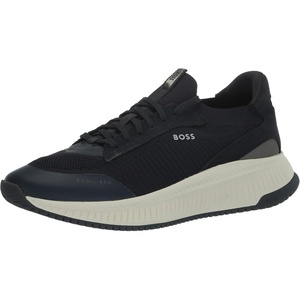 BOSS Men’s Modern Knit Structure Running Sneaker(Slate Blue)