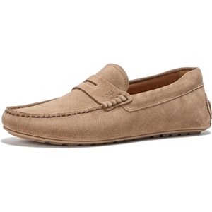 BOSS Men’s Noel Suede Drivers Loafers(Moth Wing)