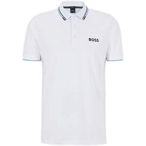 BOSS Men’s Paddy Pro Polo Shirt(Ultra White)