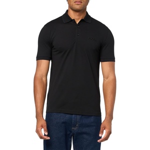 BOSS Men’s Paddy Pro Stretch Pique Polo Shirt(Charcoal Smoke)