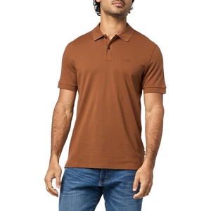 BOSS Men’s Pallas Polo(Deep Sepia)