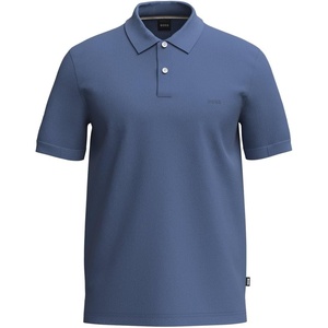 BOSS Men’s Pallas Polo(Dusty Dark Blue)