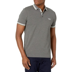 BOSS Men’s Pallas Polo(Medium Grey Melange)