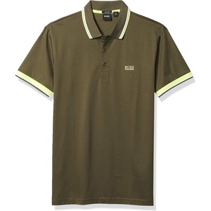 BOSS Men’s Pallas Polo(Olive Green)