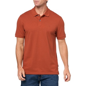 BOSS Men’s Pallas Polo(Orange Rust)