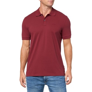 BOSS Men’s Pallas Polo(Red Plum)