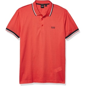 BOSS Men’s Pallas Polo(Tomato Red)