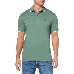 BOSS Men’s Passertip Polo(Cucumber Green)