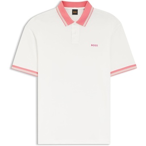 BOSS Men’s Pe Blocks Polo Shirt, Dark Blue(Natural 106 Cm)