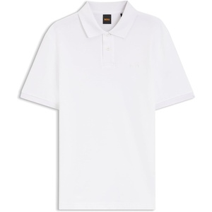 BOSS Men’s Phoenix 10279708 01 Polo Shirt(White 100)