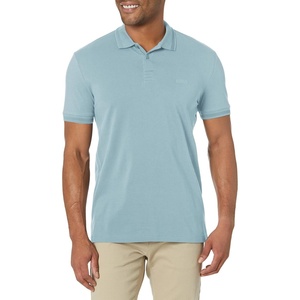 BOSS Men’s Pio Sporty Tonal Collar Polo(Bachelor Button Blue)