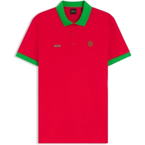 BOSS Men’s Pl_bb BC Lux Paddy Polo Shirt(Open Red 647)