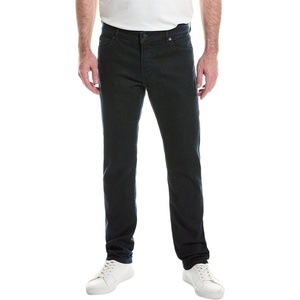 BOSS Men’s Straight Leg Blue Stretch Cotton Jeans(Deep Ocean Blue)