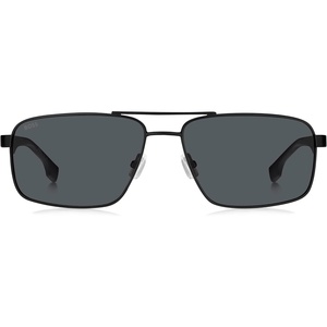BOSS Men’s Sunglasses Stainless Steel(Matte Black Grey)