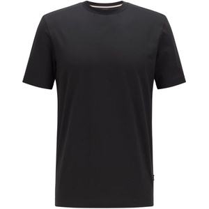 BOSS Men’s Tiburt Short Sleeve Crewneck T-Shirt(Black)