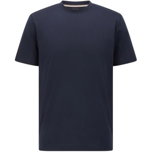 BOSS Men’s Tiburt Short Sleeve Crewneck T-Shirt(Navy)