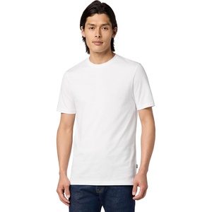 BOSS Men’s Tiburt Short Sleeve Crewneck T-Shirt(White/White)