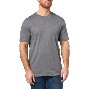 BOSS Men’s Tonal Square Patch Logo Jersey T-Shirt(Frozen Clay)