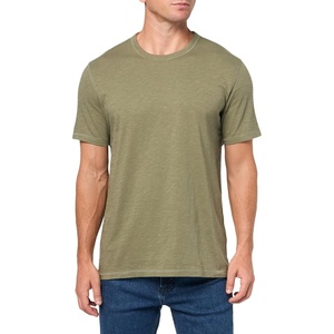 BOSS Men’s Tonal Square Patch Logo Jersey T-Shirt(Lettuce Green)