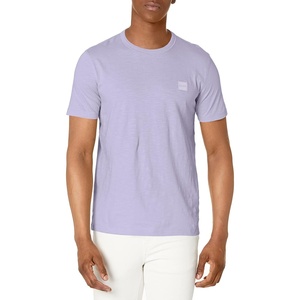 BOSS Men’s Tonal Square Patch Logo Jersey T-Shirt(Persian Violet)