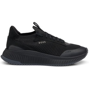 BOSS Mens Ttnm Evo_slon_knsdRunning(Mono Black)