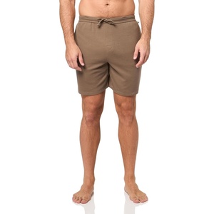 BOSS Men’s Waffle Contrast Logo Lounge Shorts(Joshua Tree)