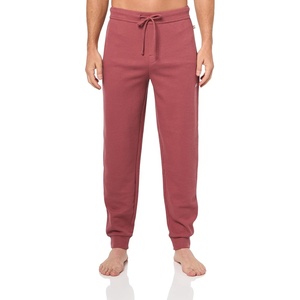 BOSS Men’s Waffle Cotton Cuffed Sweatpants(Red Potato)