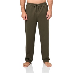 BOSS Men’s Waffle Joggers(Deep Olive Green)