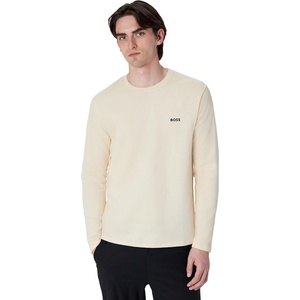 BOSS Men’s Waffle Long Sleeve Shirt(Rice)