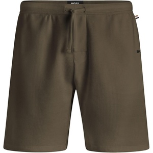 BOSS Mens Waffle Shorts 10269584 01(Medium Brown 210)